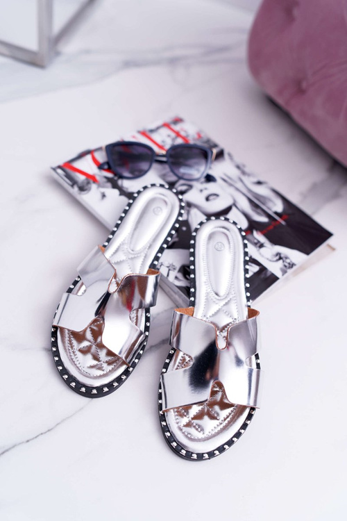 Women's Jets Silver Montiago Flip Flops