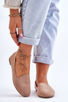 Classic Suede Ballerinas Beige Nash