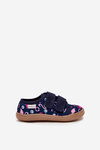 Girls Barefoot Slippers Flamingos Milami Navy Saphira