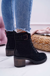 Women's Worker Boots Sergio Leone Black BT705