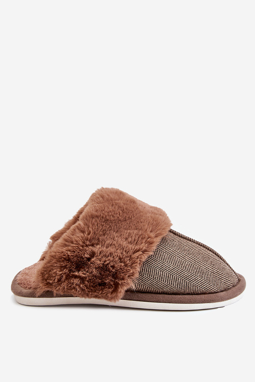 Men's Warm Slippers Brown Marcus