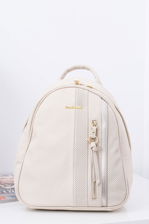 Women's Classic Beige Elegant A4 Backpack