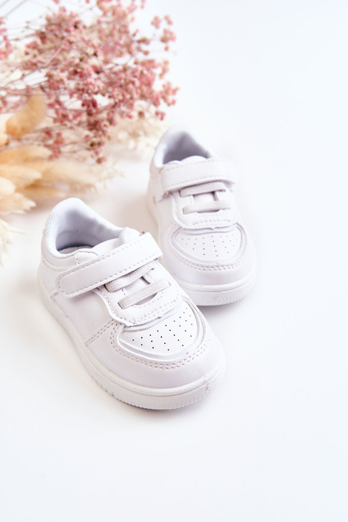 Children's Low Sport Shoes White Frillo