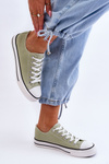 Classic Low Women's Sneakers Light green Vegas