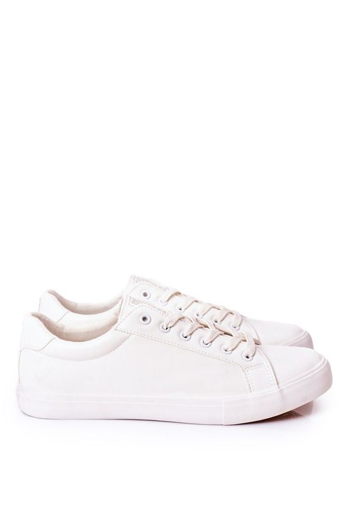 Men's Leather Sneakers Big Star II174028 White