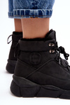 Women's Padded Boots On Platform Lee Cooper LCJ-23-44-1979L Black