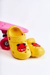 Children's Slippers Kroks Bear Befado 159X107 Yellow