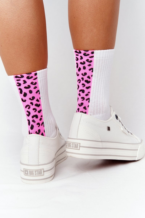 Women's Sneakers On A Platform BIG STAR HH274052 White