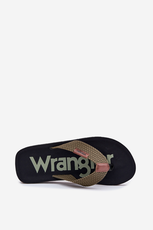 Męskie Klapki Zielone WRANGLER ZANE FLIPFLOP MEN LOW 20251044.57B