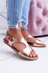 Lightweight Gold Kongito Sandals