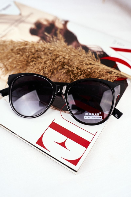 Women's Sunglasses Prius PR-V74 Black Black Gradient