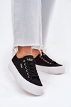 Ladies Sneakers With Lace Lee Cooper LCW-25-31-3439L Black
