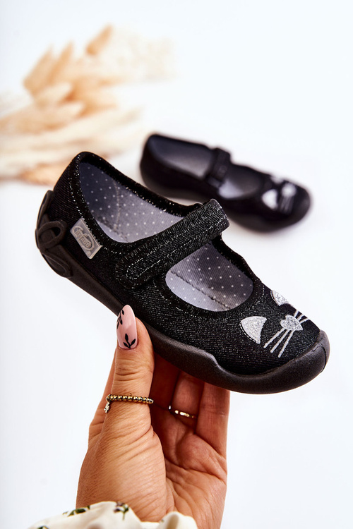 Flip-flops Ballerinas Befado Cats 114X450 Black