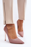 Sequin Stilettos Champagne Tiberona