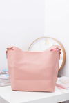Women's A4 Shoulder Handbag Powder Pink
