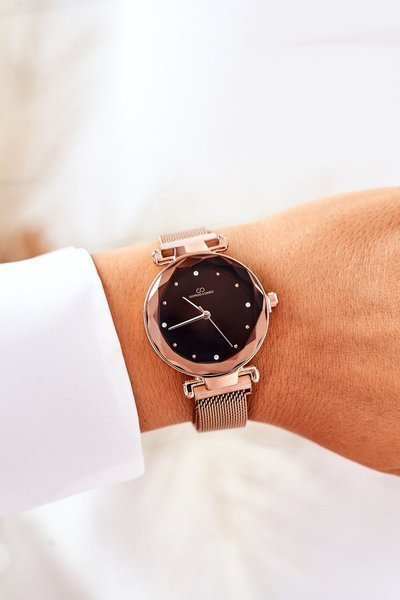 Watch On Mesh Bracelet Giorgio&Dario Rose Gold