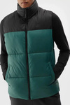 Men's Puffer Vest 4F Green 4FWAW24TVJAM147-40S