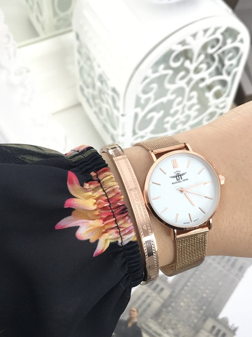 Women's Watch Michael John Florence Blue Dial 32mm