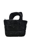 Faux Fur Bag With Strap Big Star OO574062 Black