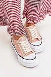 Low Women's Sneakers On Platform Pink Melina
