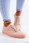 Openwork Sneakers BIG STAR JJ274059 Light pink