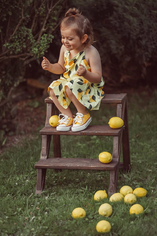 Kids Classic Sneakers Yellow Filemon