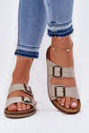 Ladies Preventive Slippers Inblu Beige AA000068