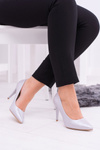 Sergio Leone Pearl Stiletto pumps Grey Feliciana