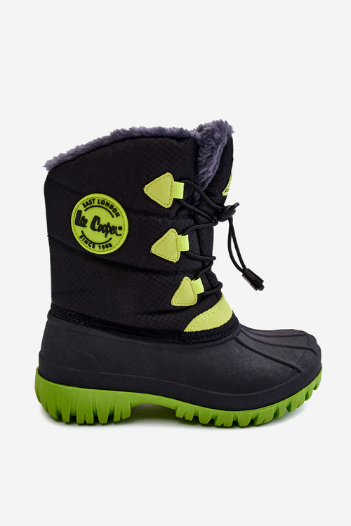 Dziecięce Śniegowce Ocieplane Lee Cooper LCJ-21-44-0519 Czarne