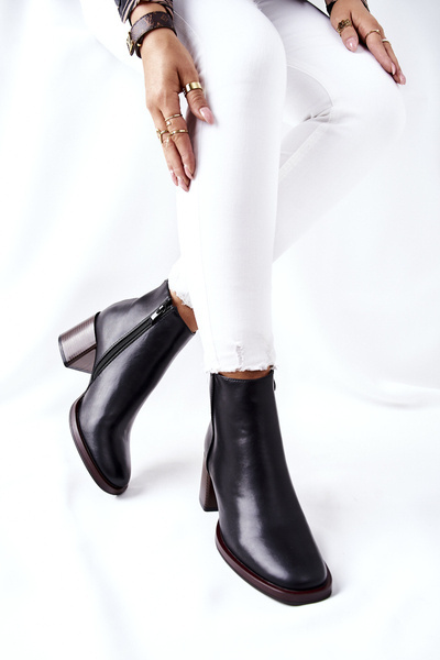 Sergio Leone Ankle Boots BT545 Black