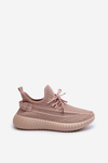 Women's Pink Fabric Slip-On Sports Shoes Nelmarie