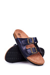 Classic Men's Slides With Buckles Big Star Dark Navy Blue DD174604
