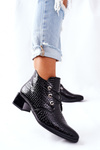 Heeled boots Black Albeq