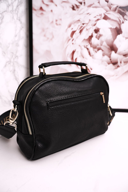 Messenger Bag Trunk Purse LAURA BIAGGI Black