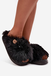 Fur Caps for Women Capybara Black Pravelle