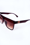 Shield Sunglasses VINCENT Dark Brown Ombre