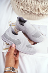 Children's Sport Slip-On Shoes Grey Bobi
