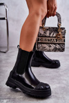 Classic High Workers Boots Black Bassti