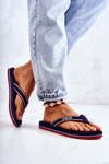 Women's Classic Flip-flops Big Star JJ274A376 Navy Blue