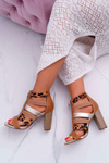 Women's Elegant Zipper Stiletto Sandals Rahel