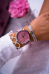 Women's Watch Ernest with Brocade Pink Tiguan