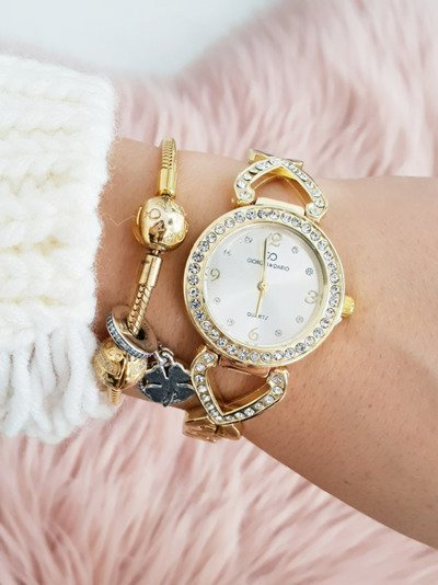 Women's Giorgio & Dario Watch With Zircons Emrat Gold