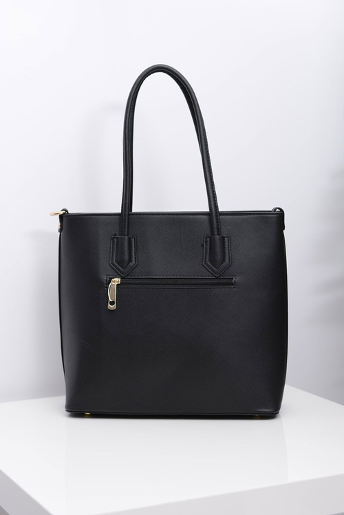 Women's Large Black Classic Handbag