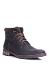 Neex Black Leather Warmed Men's Kobe Boots