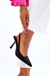 Classic Pointed Heels Black Whitley