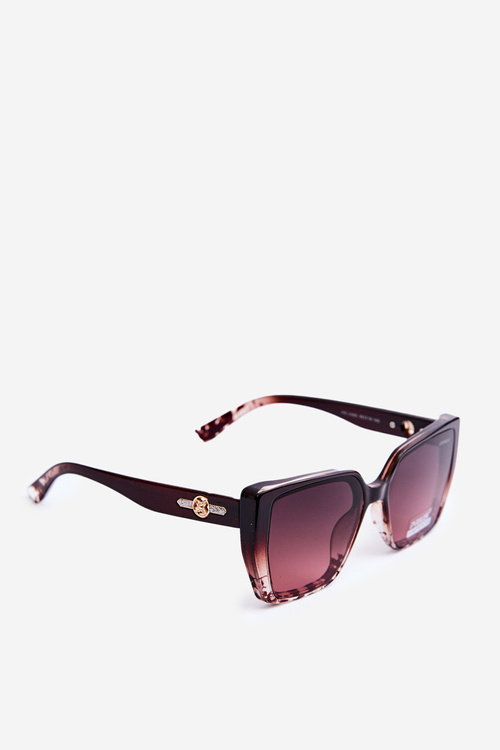 Women's UV400 Brown-Pink Sunglasses