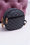Handbag Chest Round Dark Grey