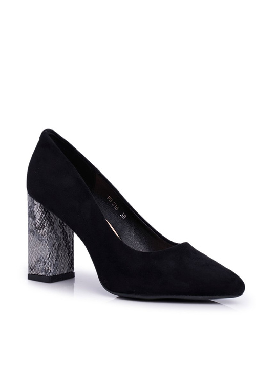 Sergio Leone Women's Stiletto pumps Black PB216