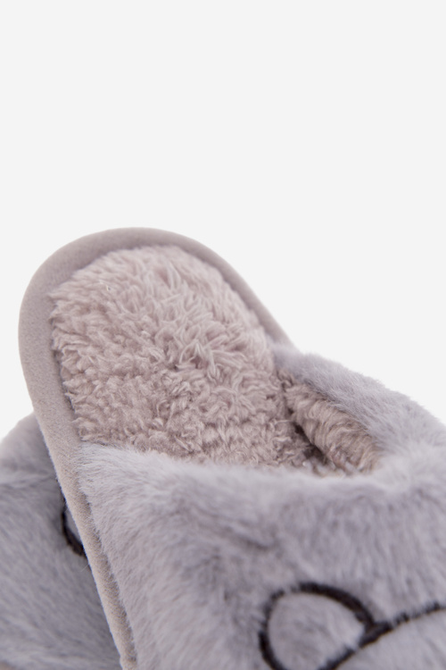 Children's slippers with fur Blue Norene