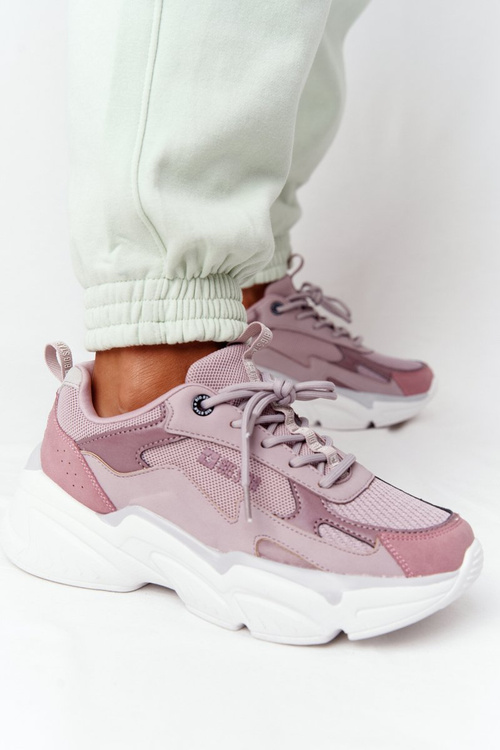 Women's Sneakers Memory Foam Big Star HH274258 Purple